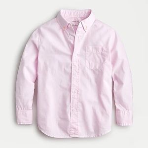J. Crew Boys' garment-dyed Secret Wash shirt